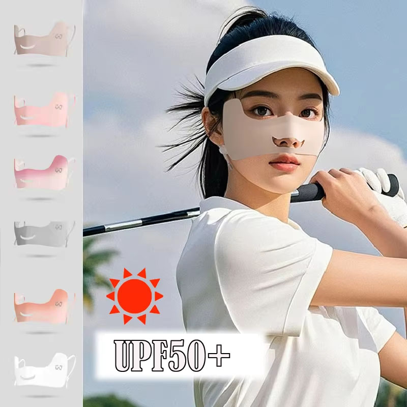 Sports Mask Breathable - Masker Sutra Es Musim Panas Syal