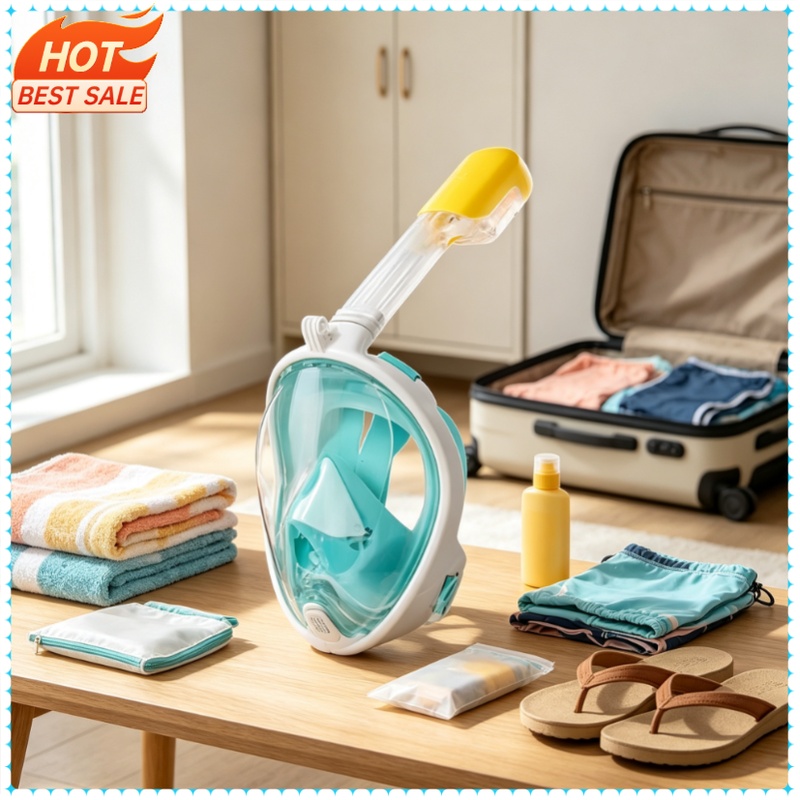 Anti Pollution Mask - Masker Selam Wajah Penuh Anti Kabut