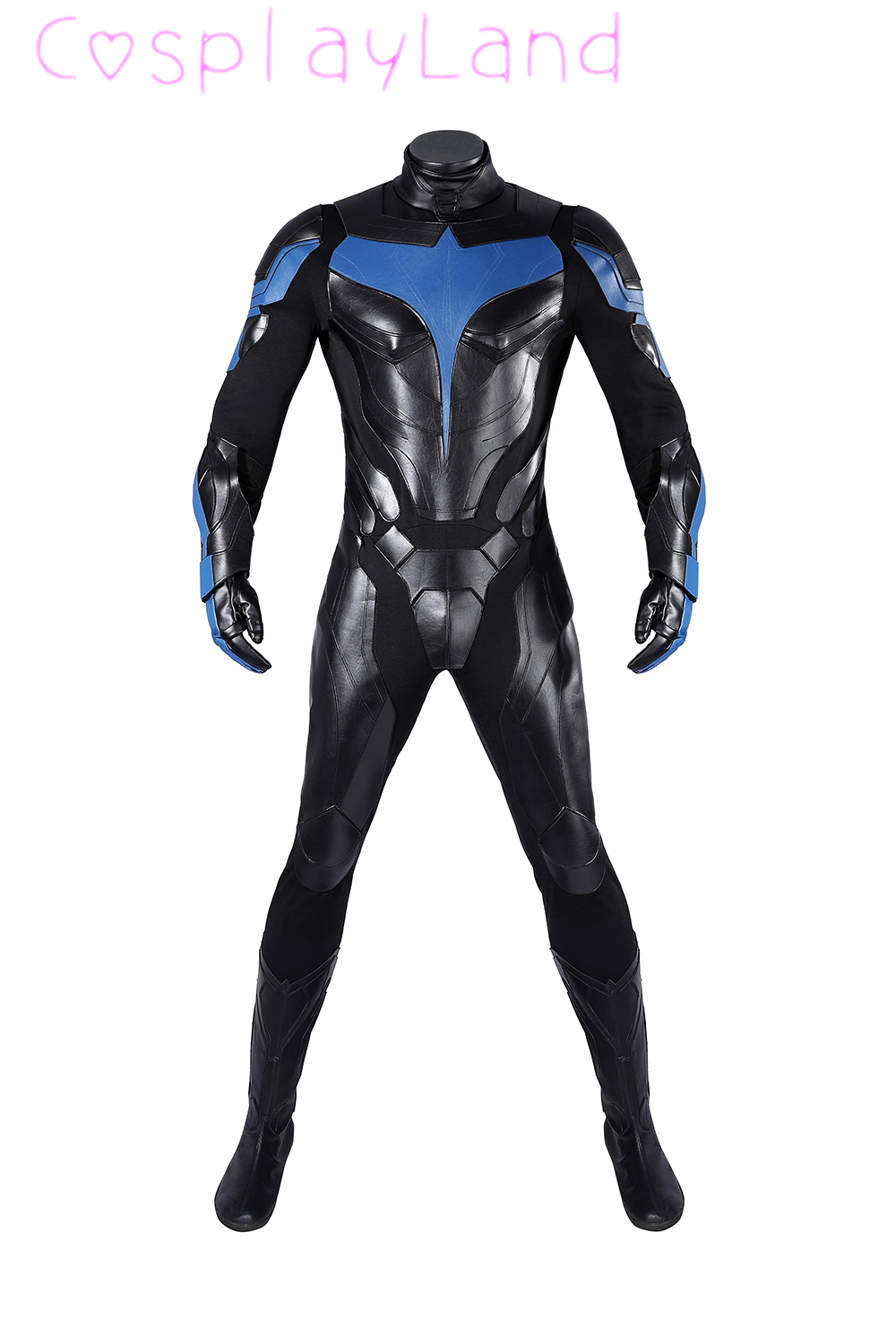 Black Face Mask Pack - Kostum Cosplay Dick Grayson Malam Hari,
