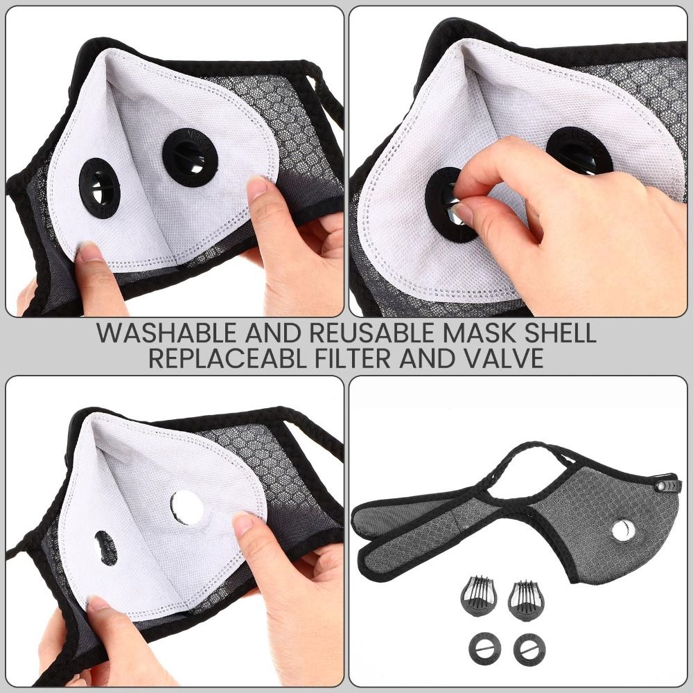 Masker Debu Ergonomis yang Dap - Anti Pollution Mask ulasan dan harga