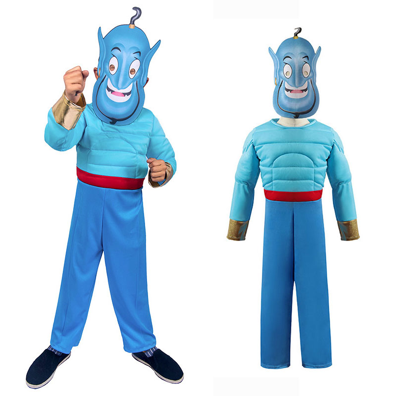 Umorden kostum jin lampu otot  - Kids Face Mask ulasan dan harga