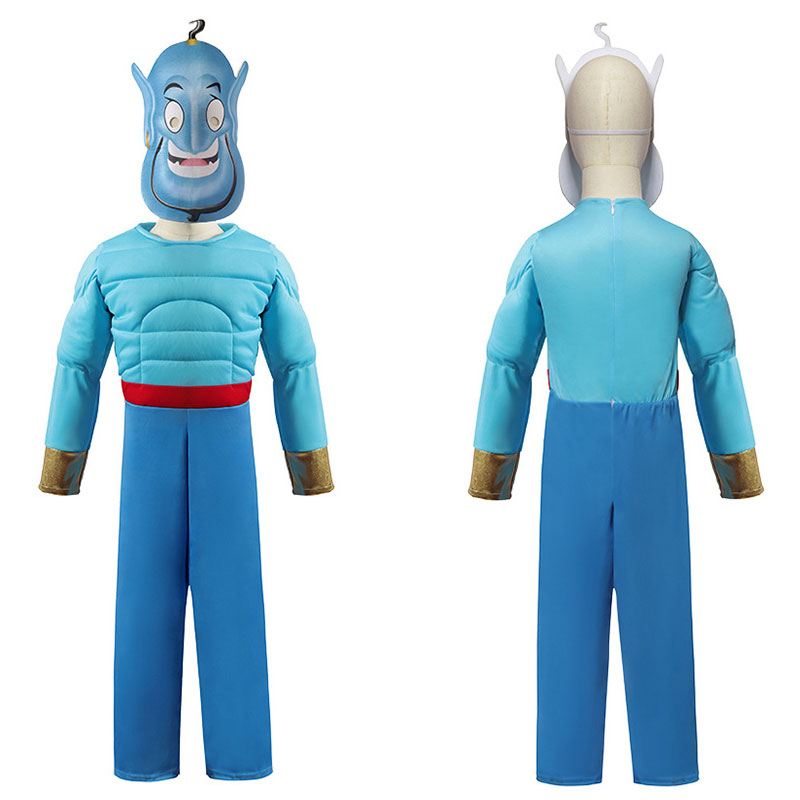 Umorden kostum jin lampu otot  - Kids Face Mask ulasan dan harga